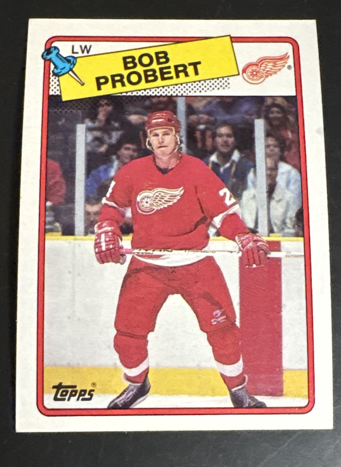 1988-89 Topps - Bob Probert #181 (RC) 1988-89 Topps - Bob Probert #181 (RC)