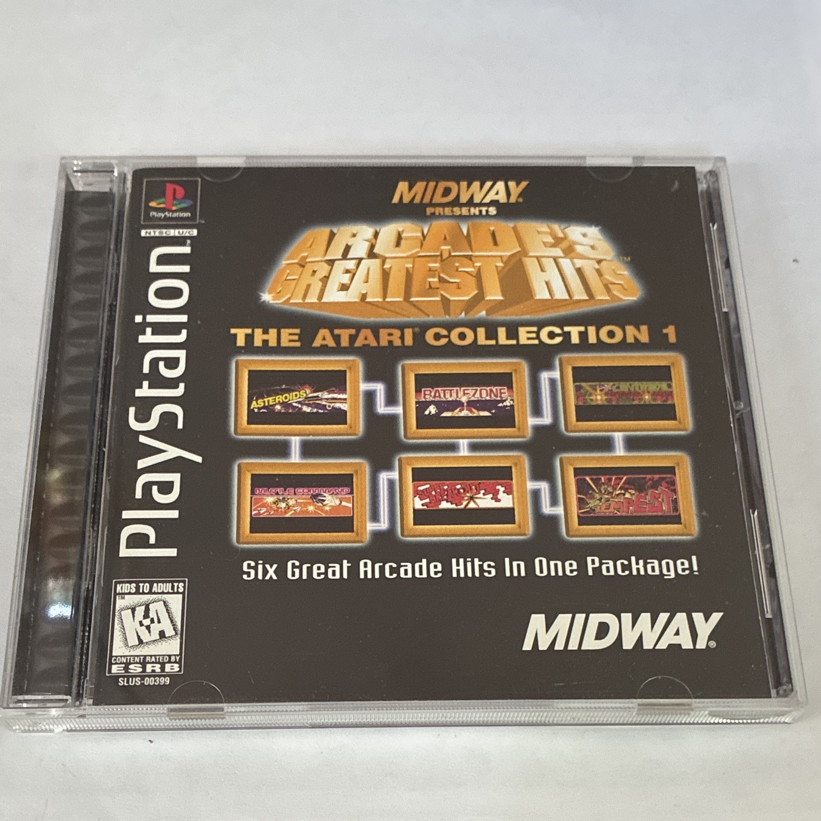 Midway Arcades Greatest Hits Atari Collection 1 PlayStation 1