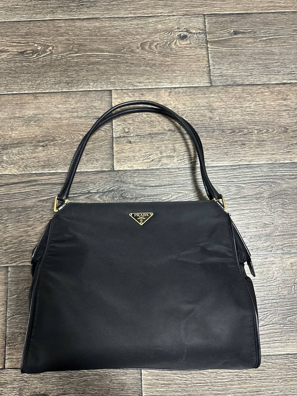 PRADA Hand Bag Nylon Black women PRADA Hand Bag Nylon Black women