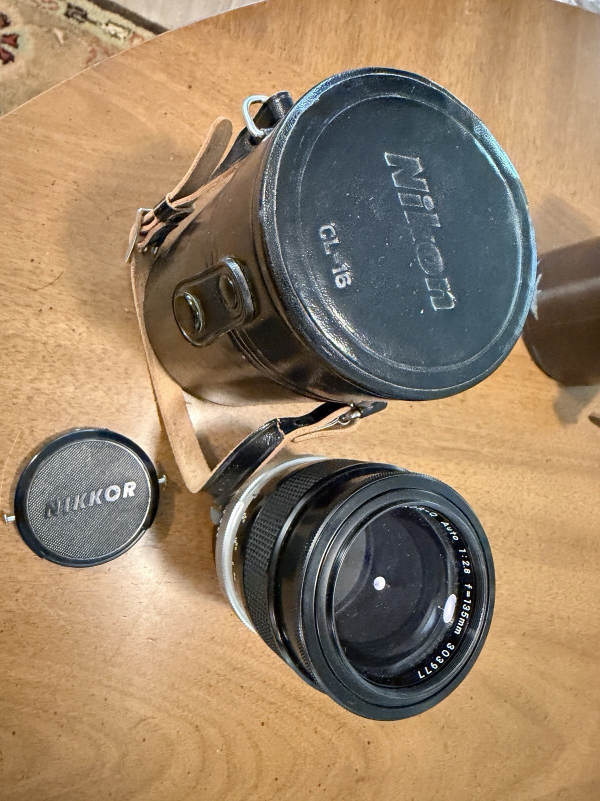 Vintage Nikon Nikkor-Q Auto 135mm f2.8 Manual Focus Lens W/ Case Vintage Nikon Nikkor-Q Auto 135mm f2.8 Manual Focus Lens W/ Case