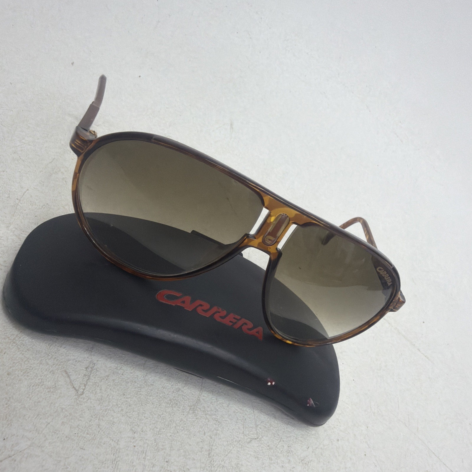Vintage Carrera 5590 11 Havana Aviator Austria PHOTOCHROMIC Lens Sunglasses Vintage Carrera 5590 11 Havana Aviator Austria PHOTOCHROMIC Lens Sunglasses