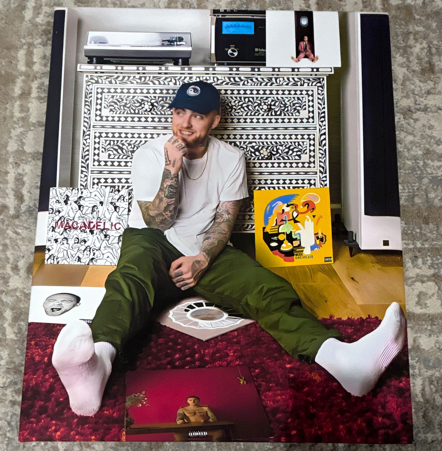 Mac Miller RARE Canvas Art Mac Miller RARE Canvas Art