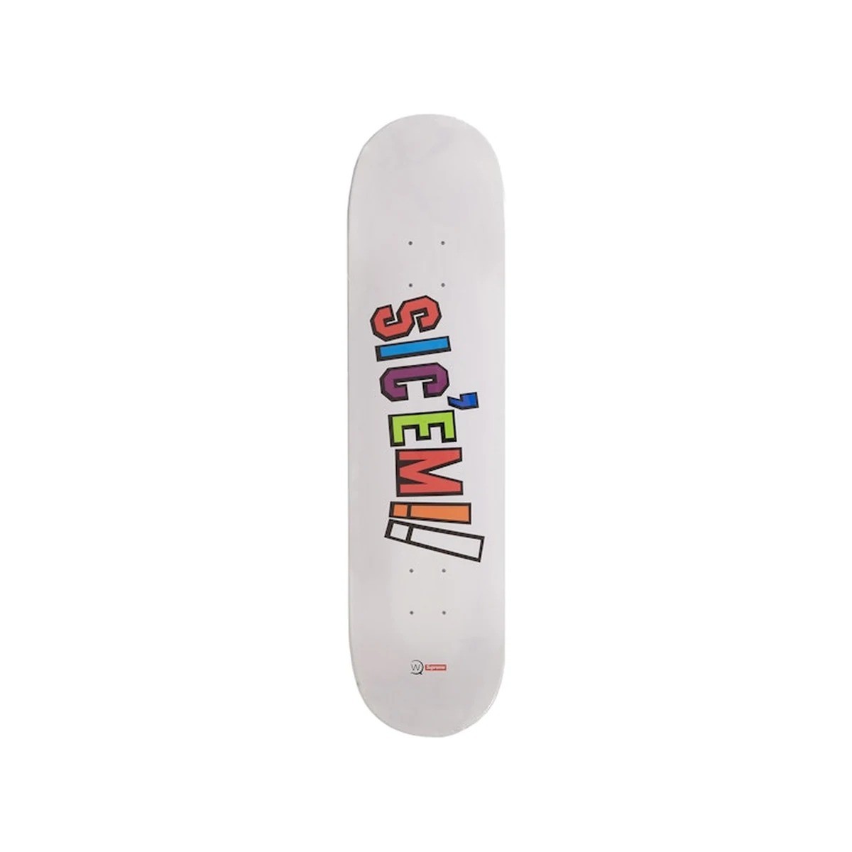Supreme WTAPS Sic\'em Skateboard Deck White FW21 New Other