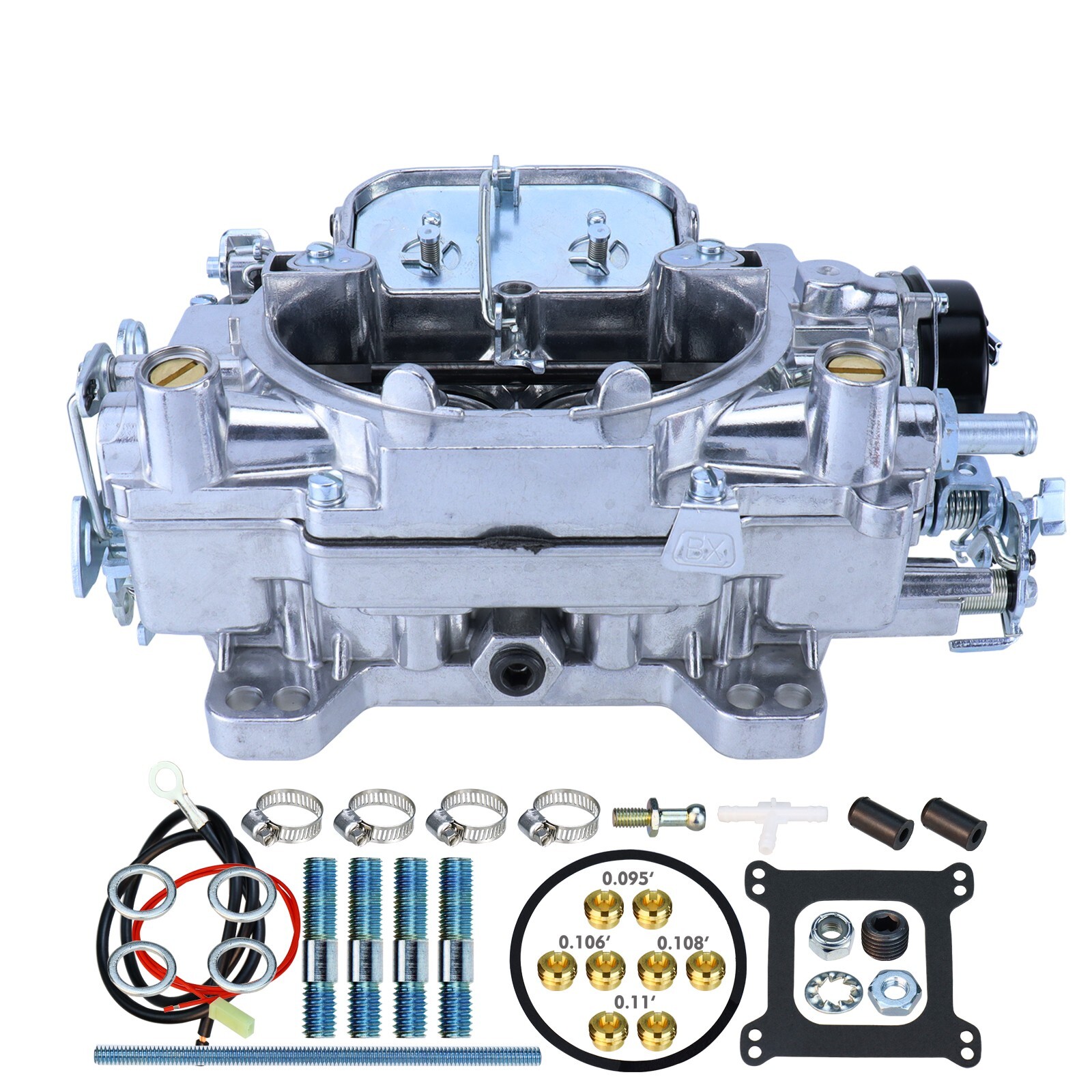 New Edelbrock 1411 Carburetor 4 Barrel Electric Choke for  Performer 750 CFM