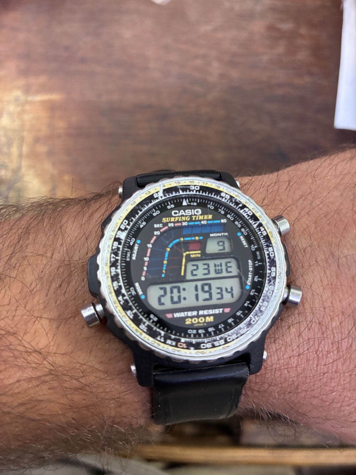 Rare Vintage Casio Surfing Timer DW-403 Module 906 JDM -RUNNING Rare Vintage Casio Surfing Timer DW-403 Module 906 JDM -RUNNING