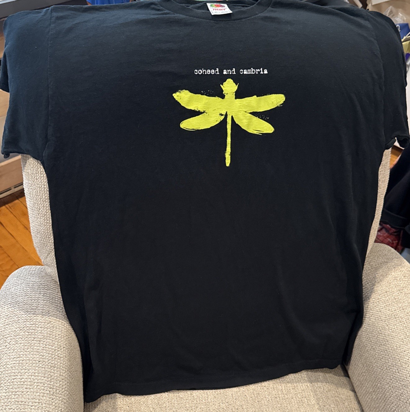 RARE Vintage Early 2000s Coheed And Cambria Band T-shirt Grail Size XL RARE Vintage Early 2000s Coheed And Cambria Band T-shirt Grail Size XL