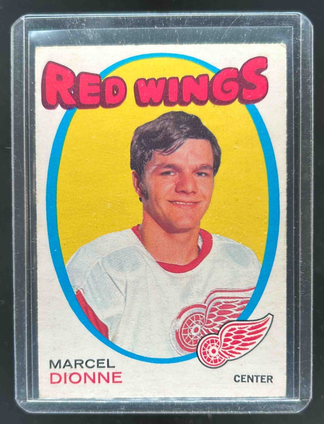 1971-72 O-PEE-CHEE MARCEL DIONNE #133 RC DETROIT RED WINGS ROOKIE