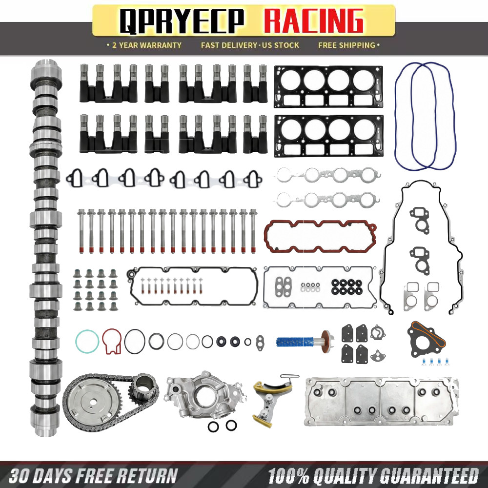 5.3L AFM DeleteD Camshaft Non AFM Lifters Kit Fits 07-13 Chevy GMC Truck SUV V8