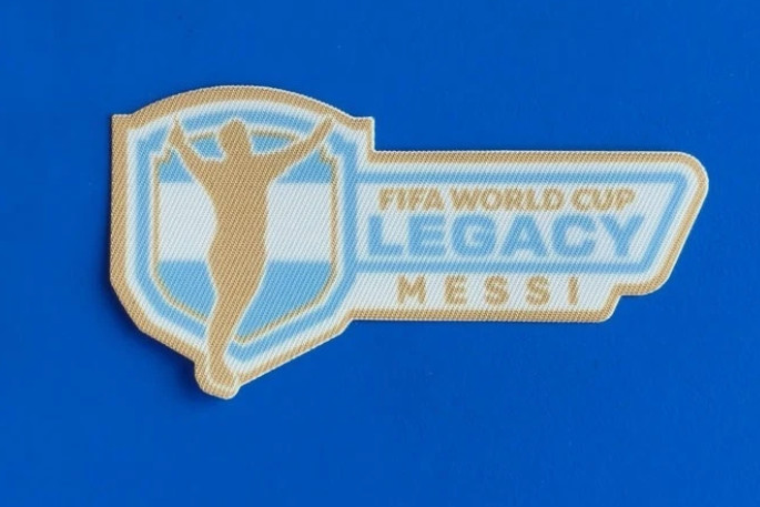 Legacy World Cup Soccer Patch Badge Argentina Portugal Player Size Jersey