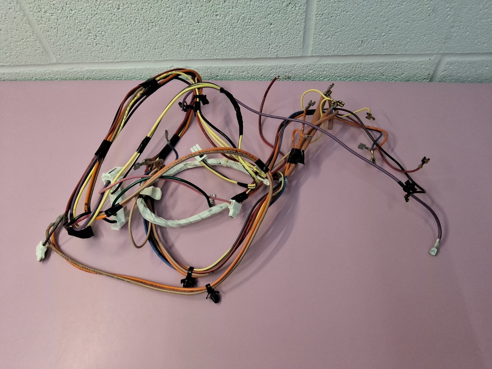 WE15X25309 WE08X37097 GE Dryer Wire Harness Used WE15X25309 WE08X37097 GE Dryer Wire Harness Used