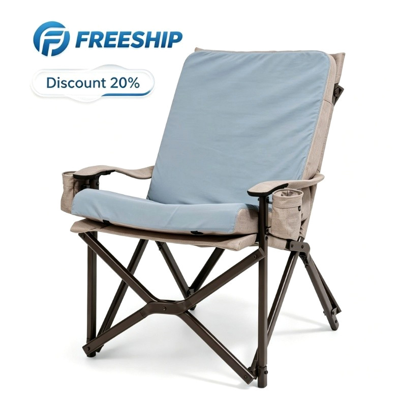 HEST Foamy Camp Chair Memory Foam Outdoor Camping Chair HEST Foamy Camp Chair Memory Foam Outdoor Camping Chair