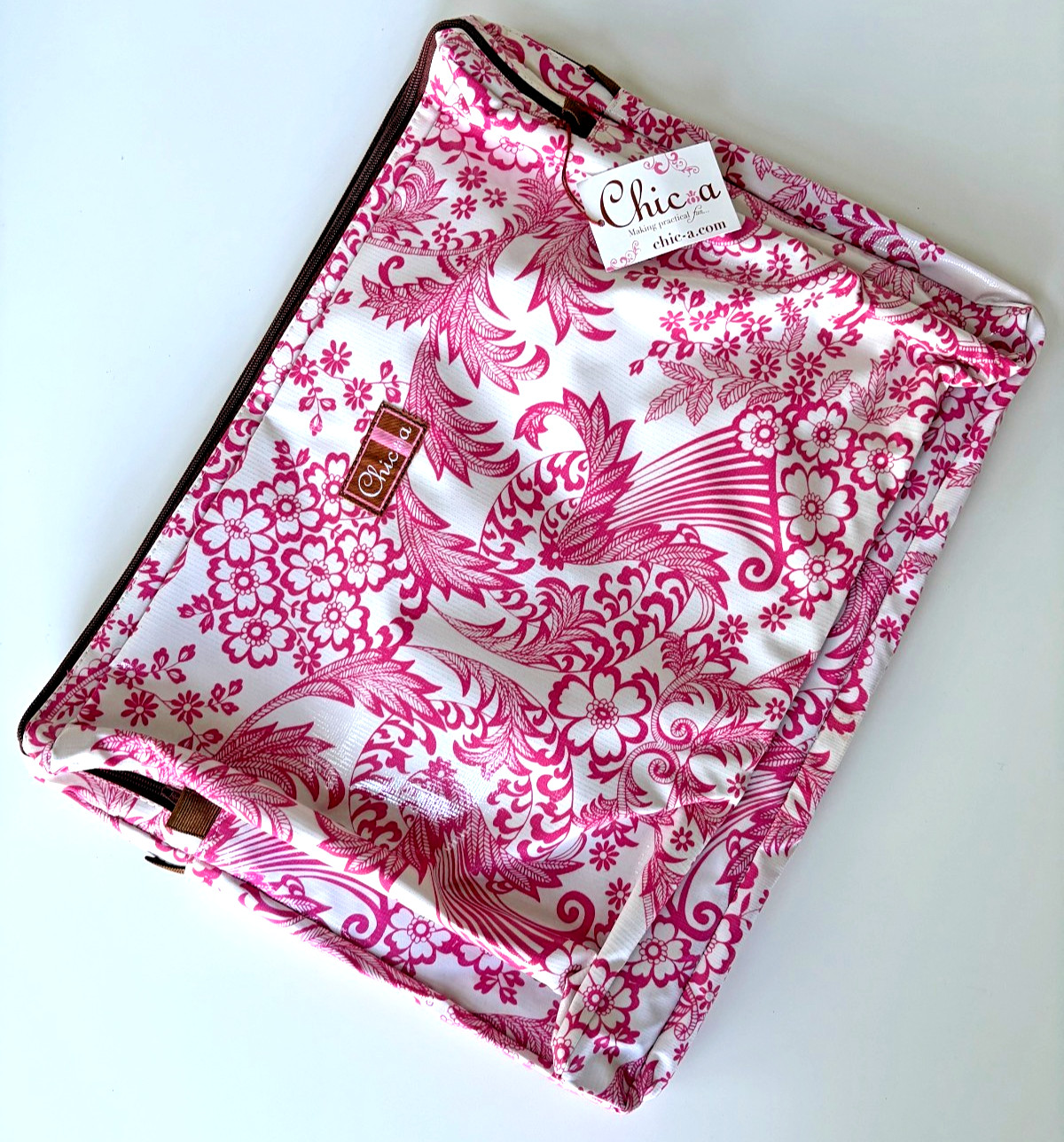 Chic-a Double Zipper Pouch 14\ Chic-a Double Zipper Pouch 14\