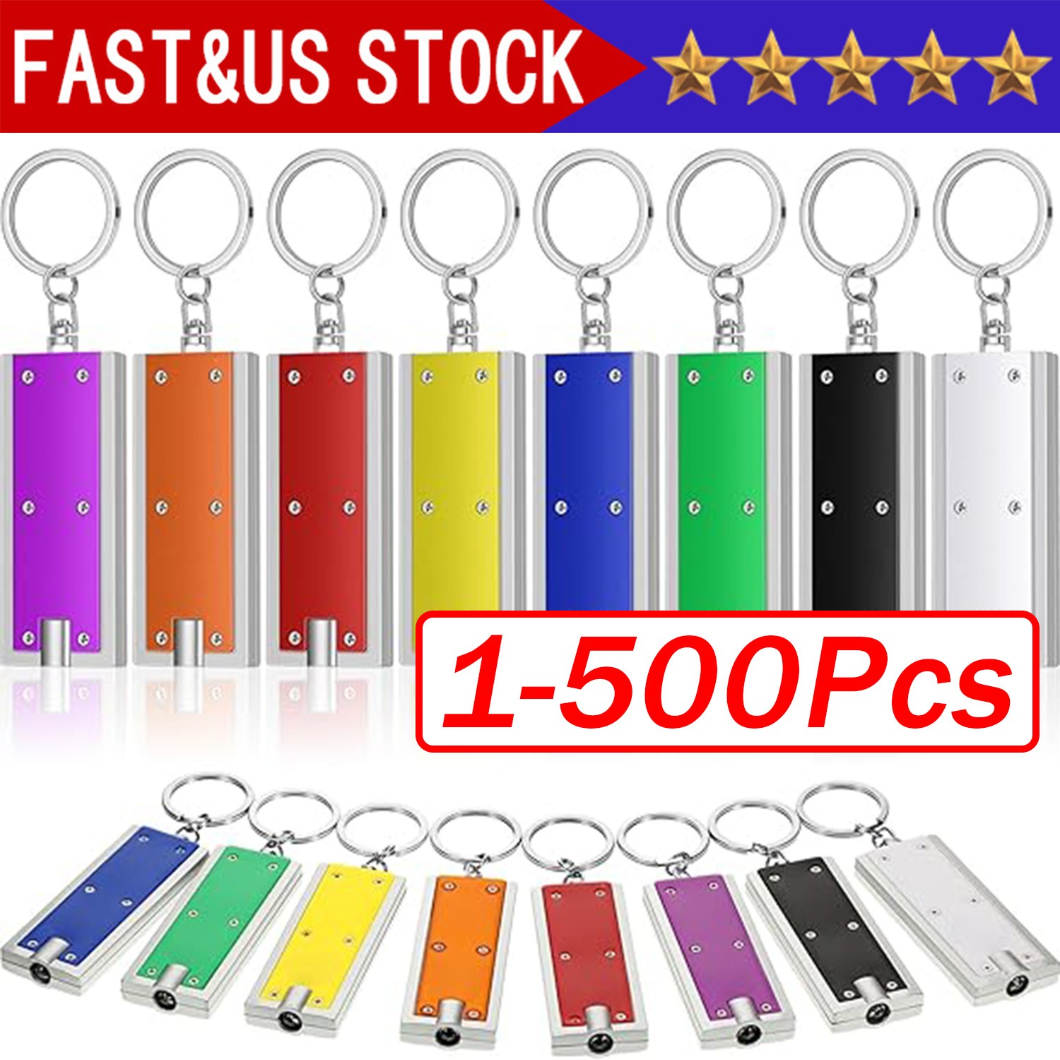 1~500x Mini Keychain Flashlight LED Light Bulk Small Flashlight for Outdoor Lot 1~500x Mini Keychain Flashlight LED Light Bulk Small Flashlight for Outdoor Lot
