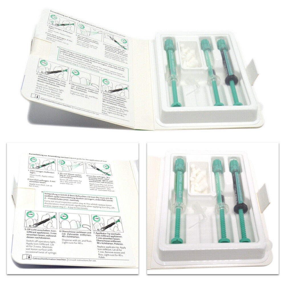 DMG 220400 Icon Infiltration Concept Proximal Caries Mini Kit 2/Pk