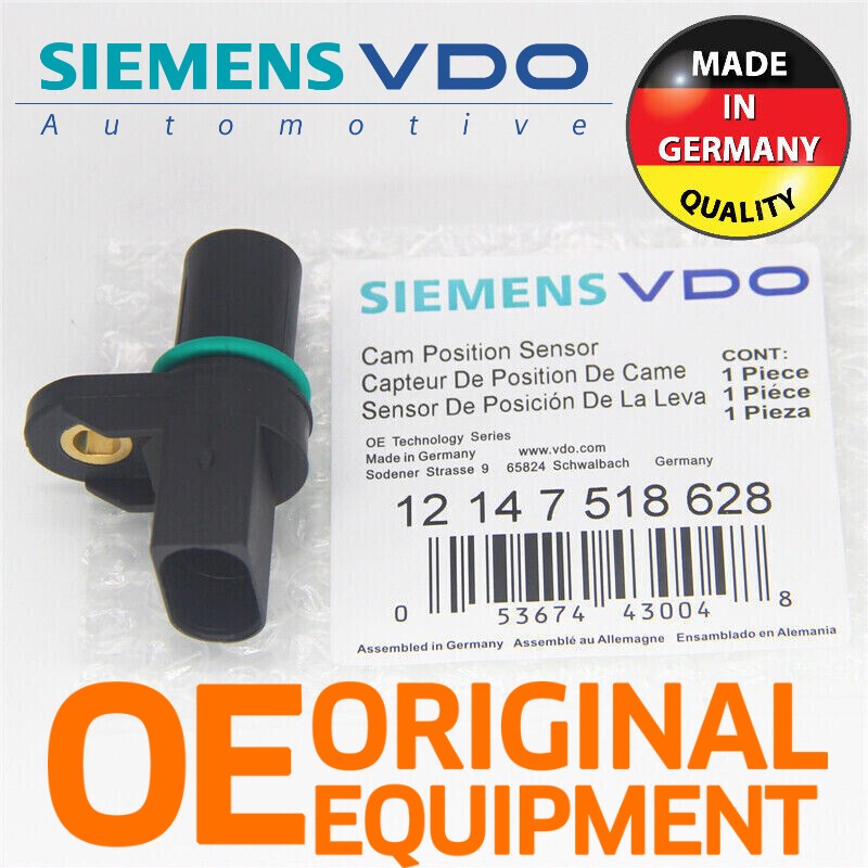 12147518628 Exhaust Side Cam Camshaft Position Sensor CPS for BMW
