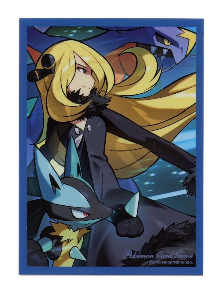 Rare 2018 Cynthia\'s Full Power Individual Card Sleeve Pokemon Japan Original
