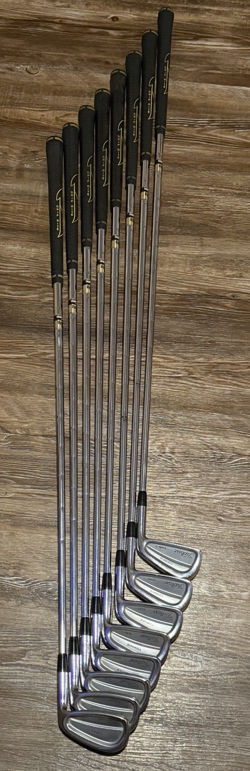 Titleist 690 CB Forged Iron Set 3-PW True Temper Dynamic Gold S300 Stiff RH