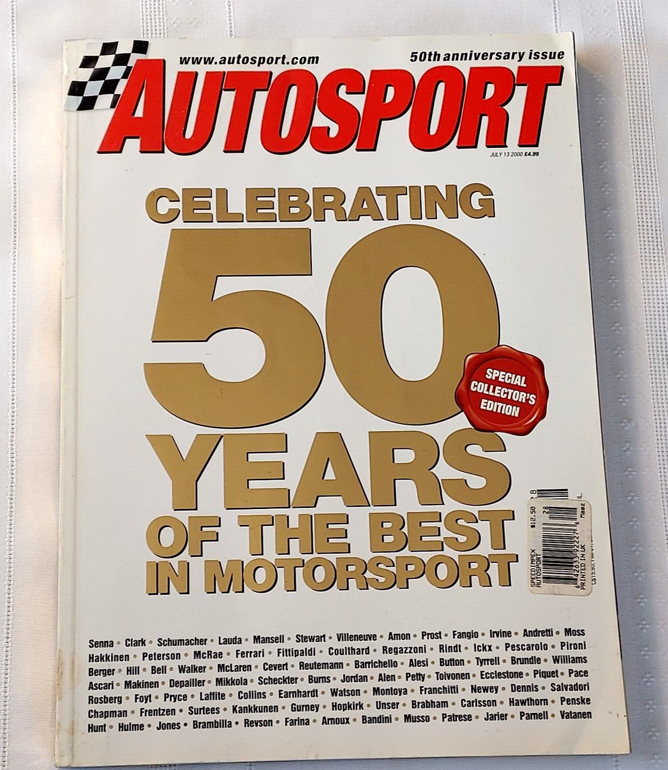 Autosport 50th Anniversary Issue Celebrating 50 Years of the best in Motorsport