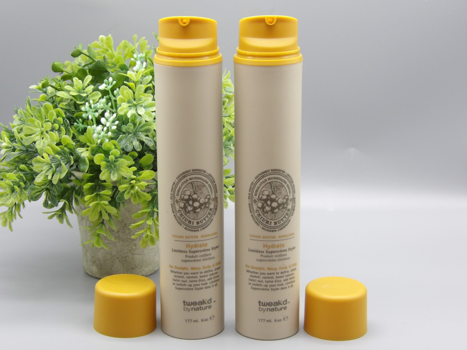2x Tweak\'d By Nature Chiuri Butter Hydrate Limitless Supercreme Styler 6 oz New