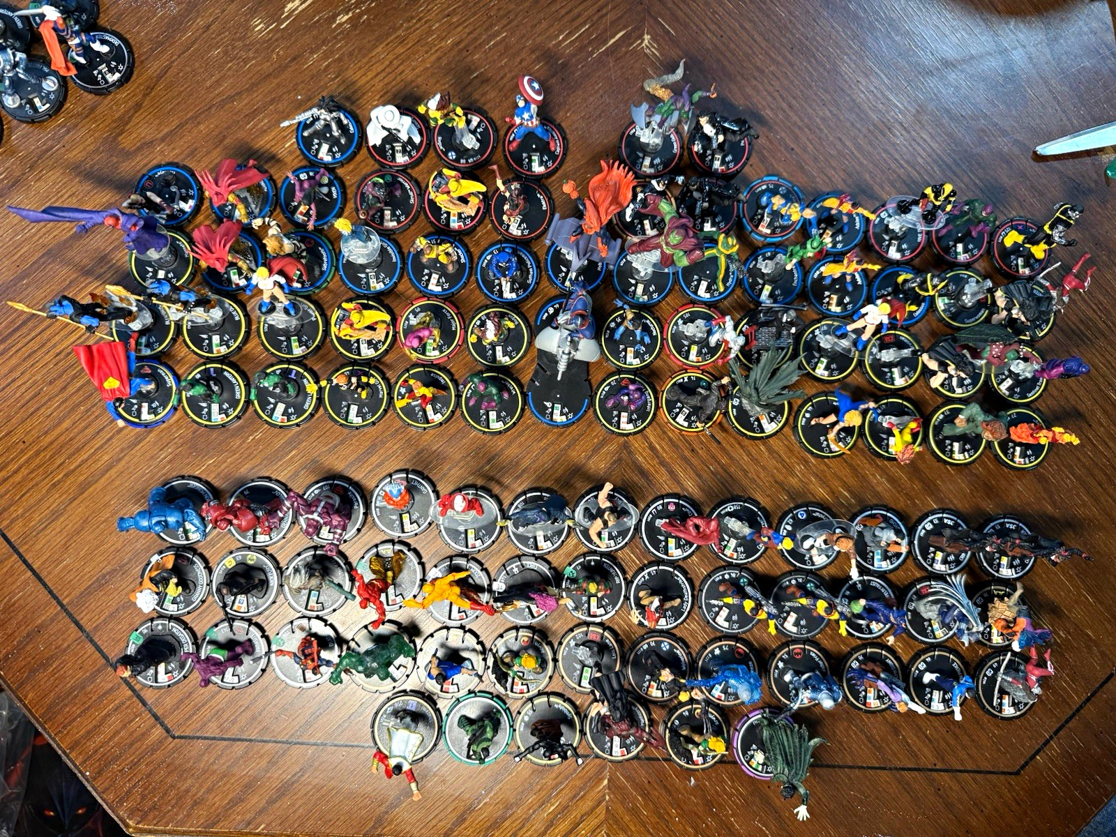 WizKids HeroClix Marvel DC Indy  116 Painted Bulk Lot Miniatures  LE HULK SHAZAM