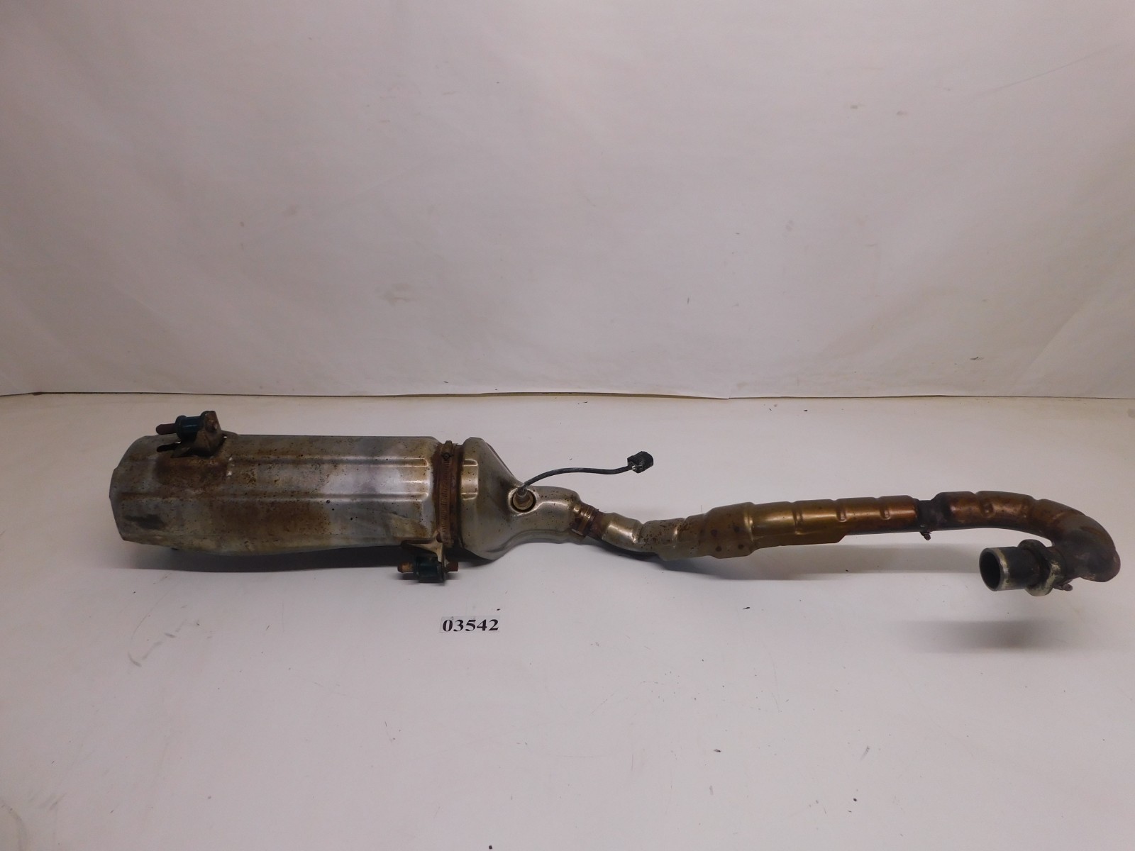 2014 Honda Rancher TRX420 OEM Exhaust Muffler Head Pipe 18300-HR3-A20 2014 Honda Rancher TRX420 OEM Exhaust Muffler Head Pipe 18300-HR3-A20