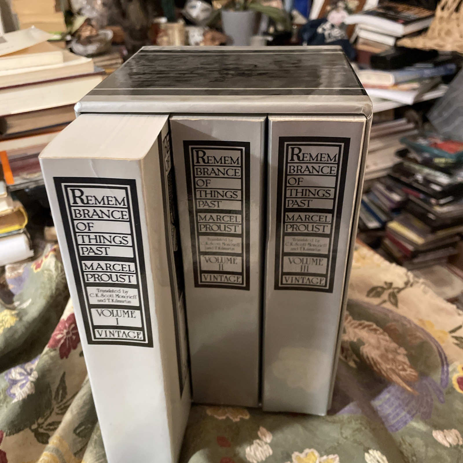 Remembrance of Things Past Volumes 1-3 Boxed Set by Marcel Proust-Paperback*MINT