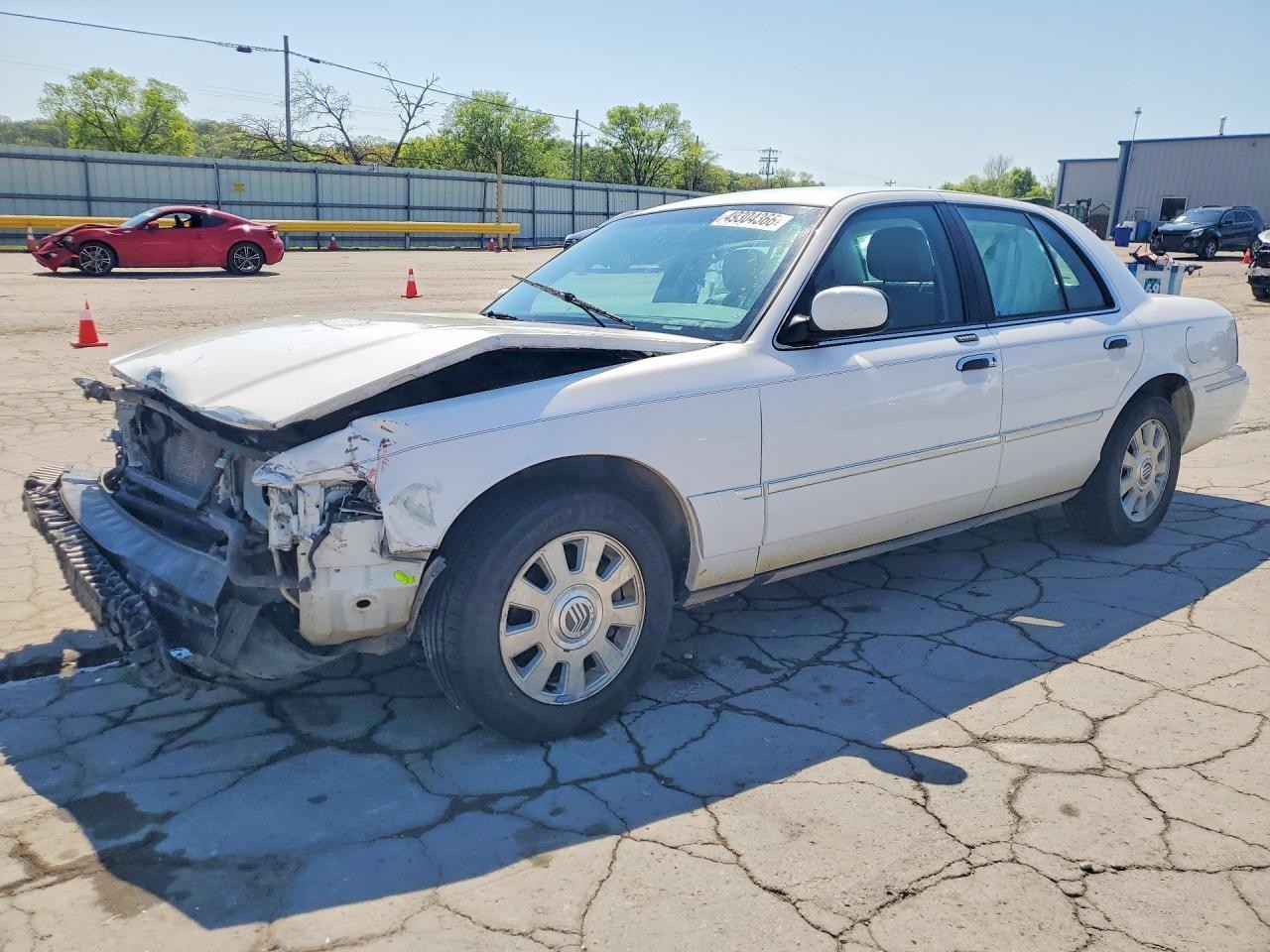 Used Wheel fits: 2003 Mercury Grand marquis 16x7 steel 7 holes Grade A