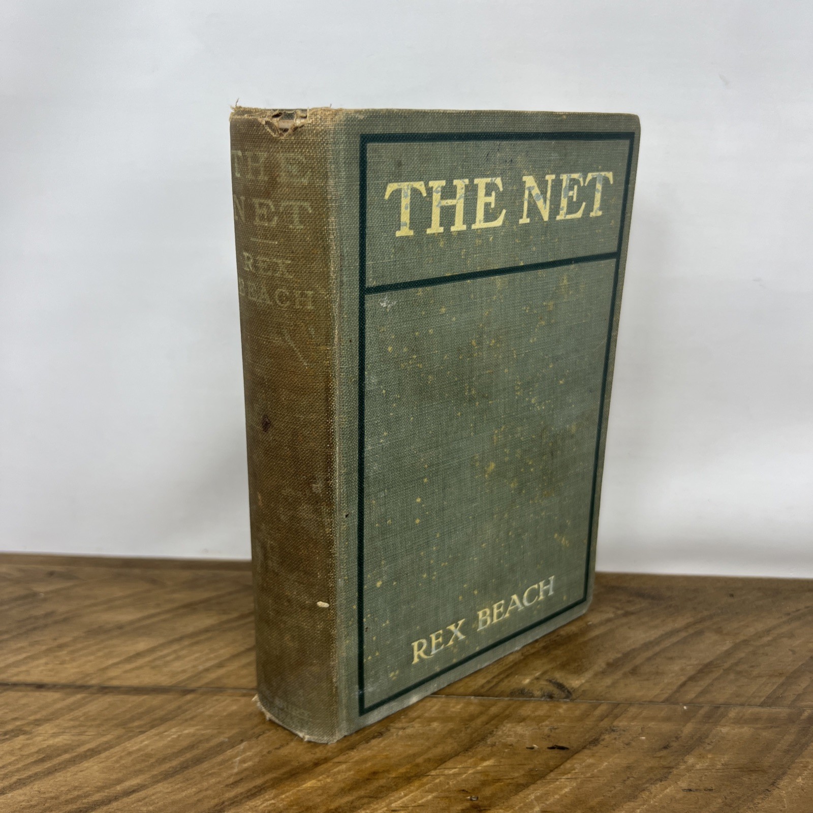 The Net Rex Beach 1912 Vintage Antique Hardcover Cloth Harper Brothers The Net Rex Beach 1912 Vintage Antique Hardcover Cloth Harper Brothers