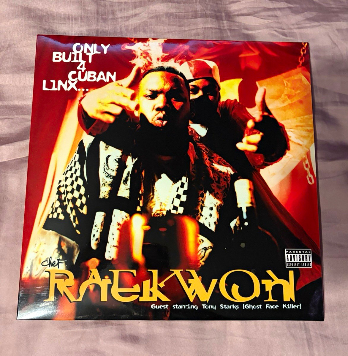 Chef Raekwon Only Built 4 Cuban Linx... Black Vinyl Record LP Loud Rap/Hip-Hop Chef Raekwon Only Built 4 Cuban Linx... Black Vinyl Record LP Loud Rap/Hip-Hop