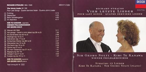 R Strauss Vier Letzte Lieder - GOOD