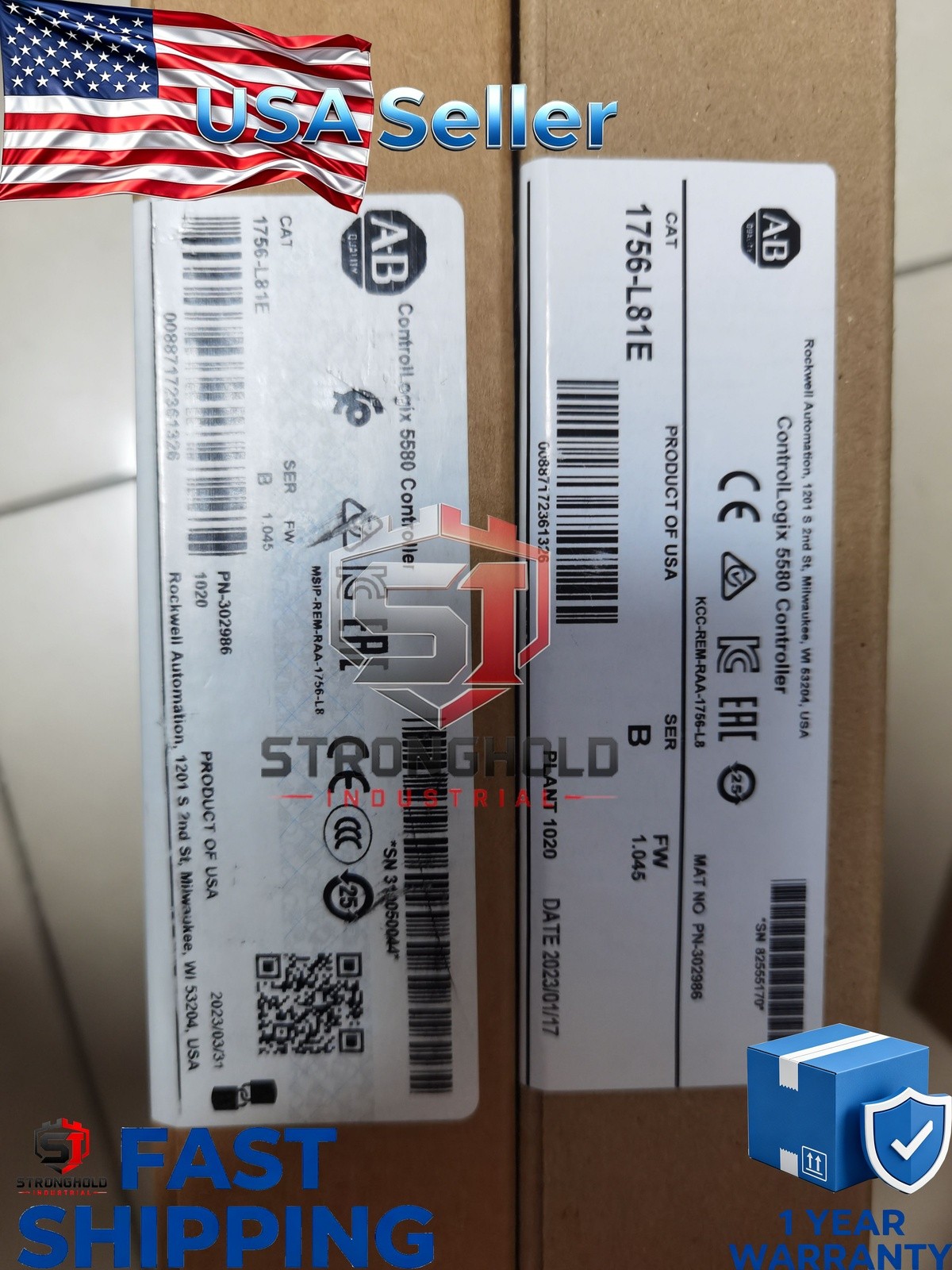 1PC NEW IN BOX 1756-L81E SURPLUS Allen-Bradley FAST SHIPPING