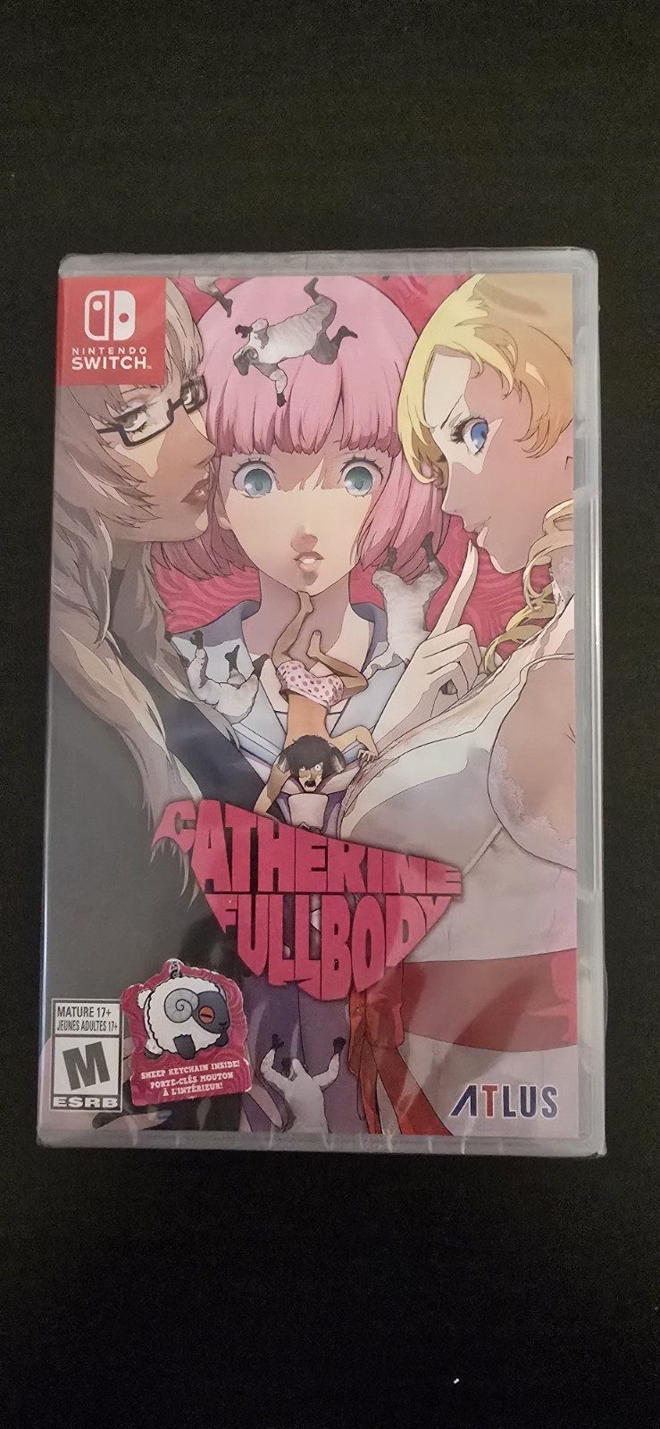 Catherine: Full Body - Nintendo Switch with Sheep Keychain Brand New Catherine: Full Body - Nintendo Switch with Sheep Keychain Brand New