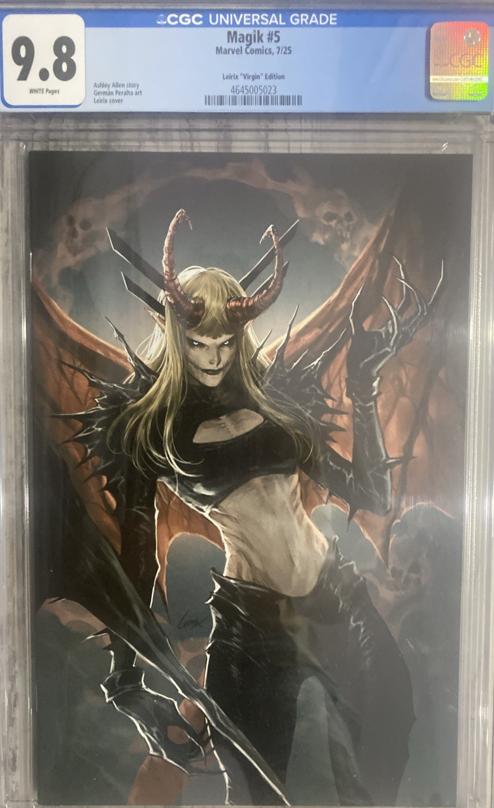 Magik #5 CGC 9.8 Leirix Virgin Edition 1:100 Incentive Variant MARVEL COMICS