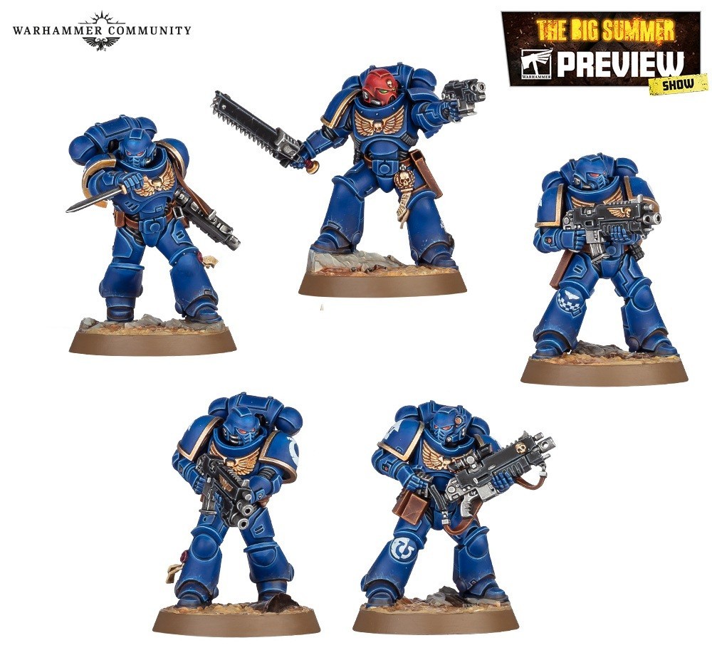 Warhammer 40k Space Marine Intercessors (x5) 11th Alternative New Rare Sculpts Warhammer 40k Space Marine Intercessors (x5) 11th Alternative New Rare Sculpts