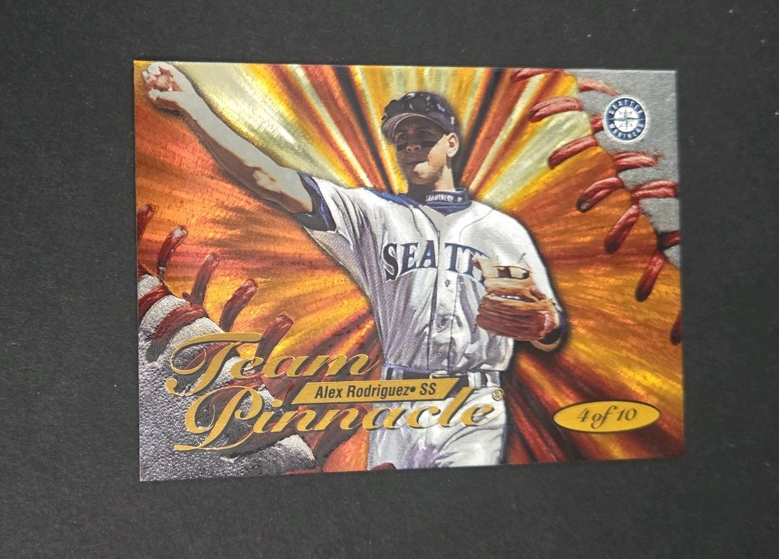 1997 Pinnacle - Team Pinnacle Alex Rodriguez, Chipper Jones #4