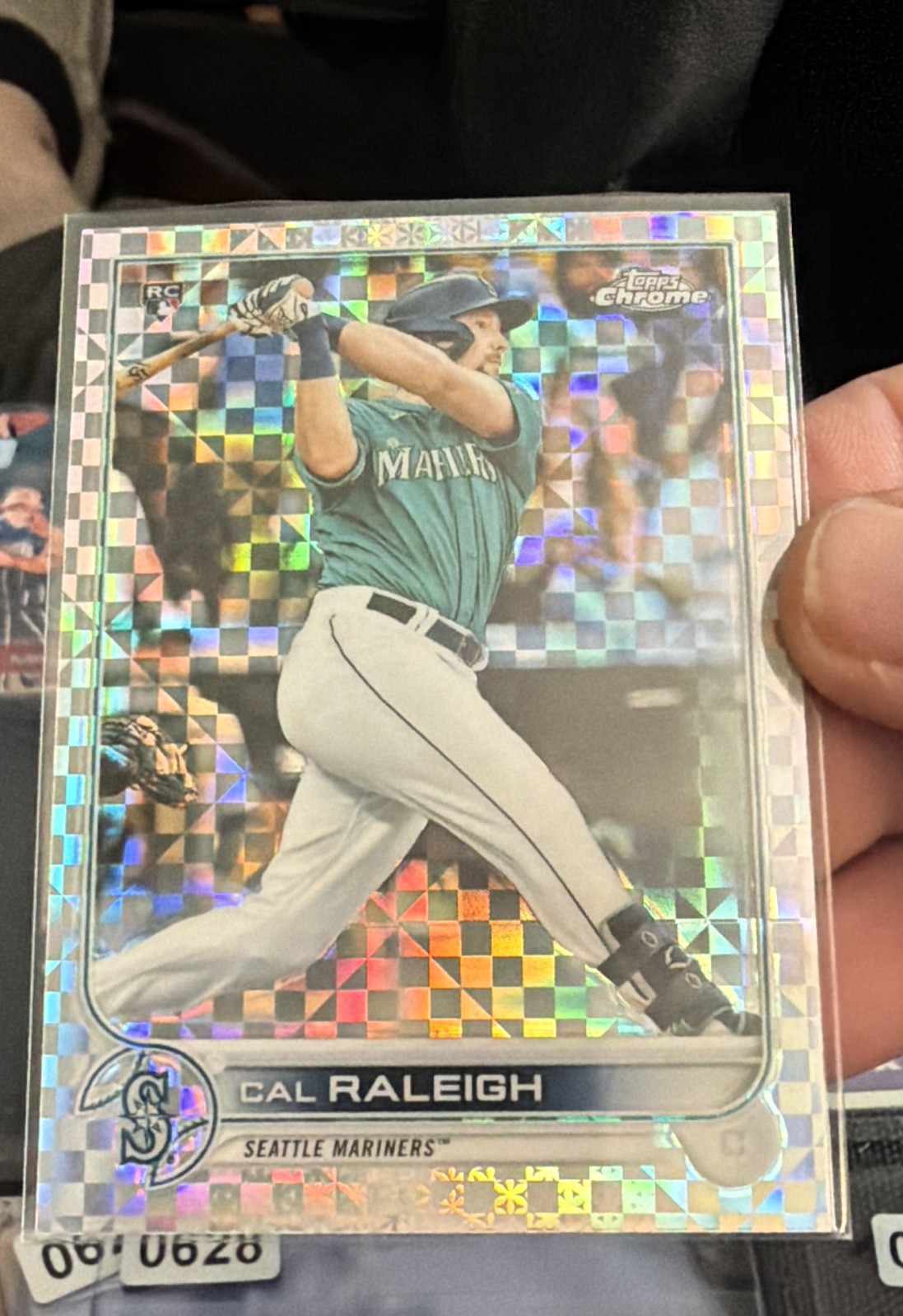 2022 Topps Chrome - Cal Raleigh #149 X-Fractor (RC) 194 2022 Topps Chrome - Cal Raleigh #149 X-Fractor (RC) 194