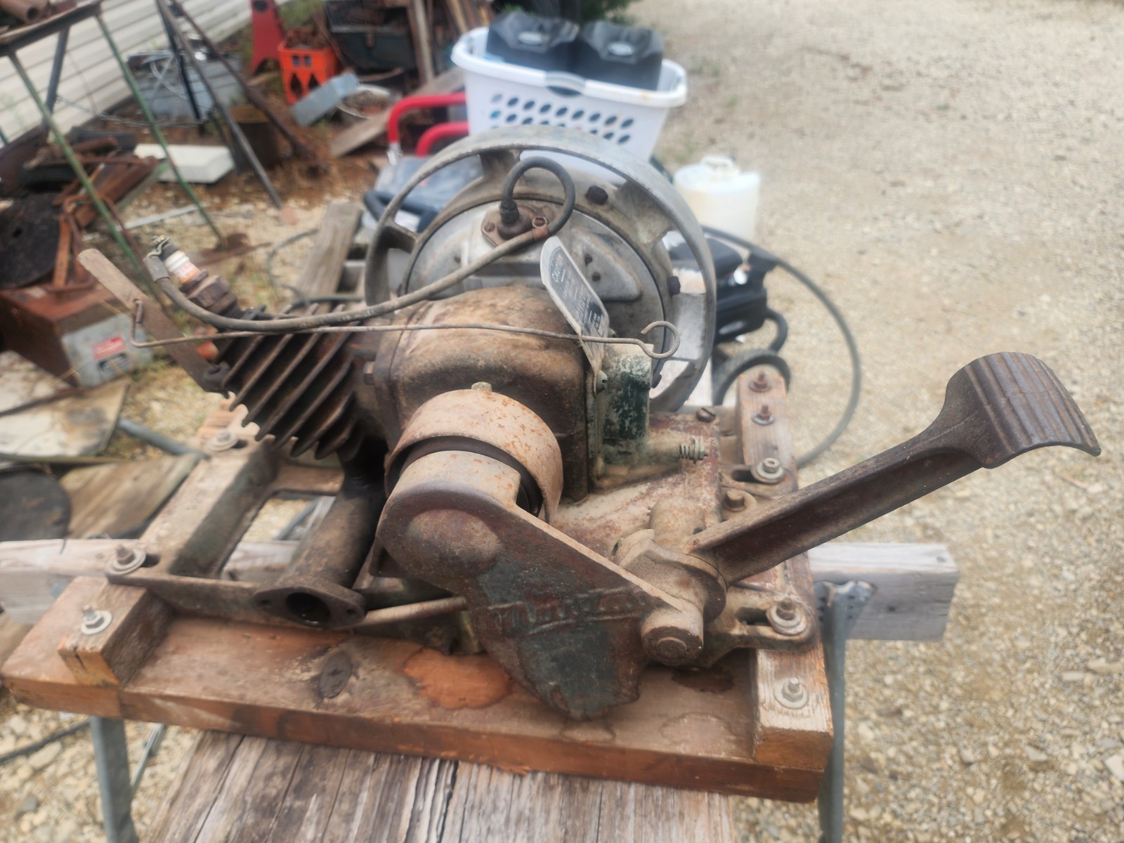 Vintage 1929 Maytag engine Model 92 Motor Model 31 Fuel Tank Parts Or Repair Vintage 1929 Maytag engine Model 92 Motor Model 31 Fuel Tank Parts Or Repair