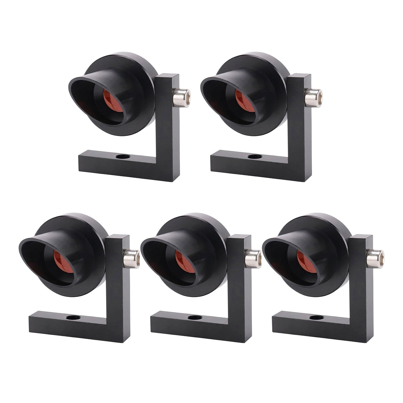 5PCS 90 degree Rain Proof type mini prism for total station PRISMS L bar MP110HC