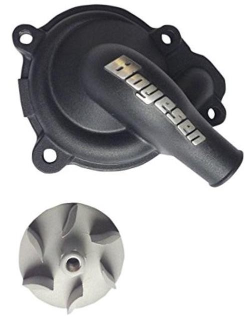 Boyesen WPK-80B Supercooler Water Pump Cover and Impeller Kit Black