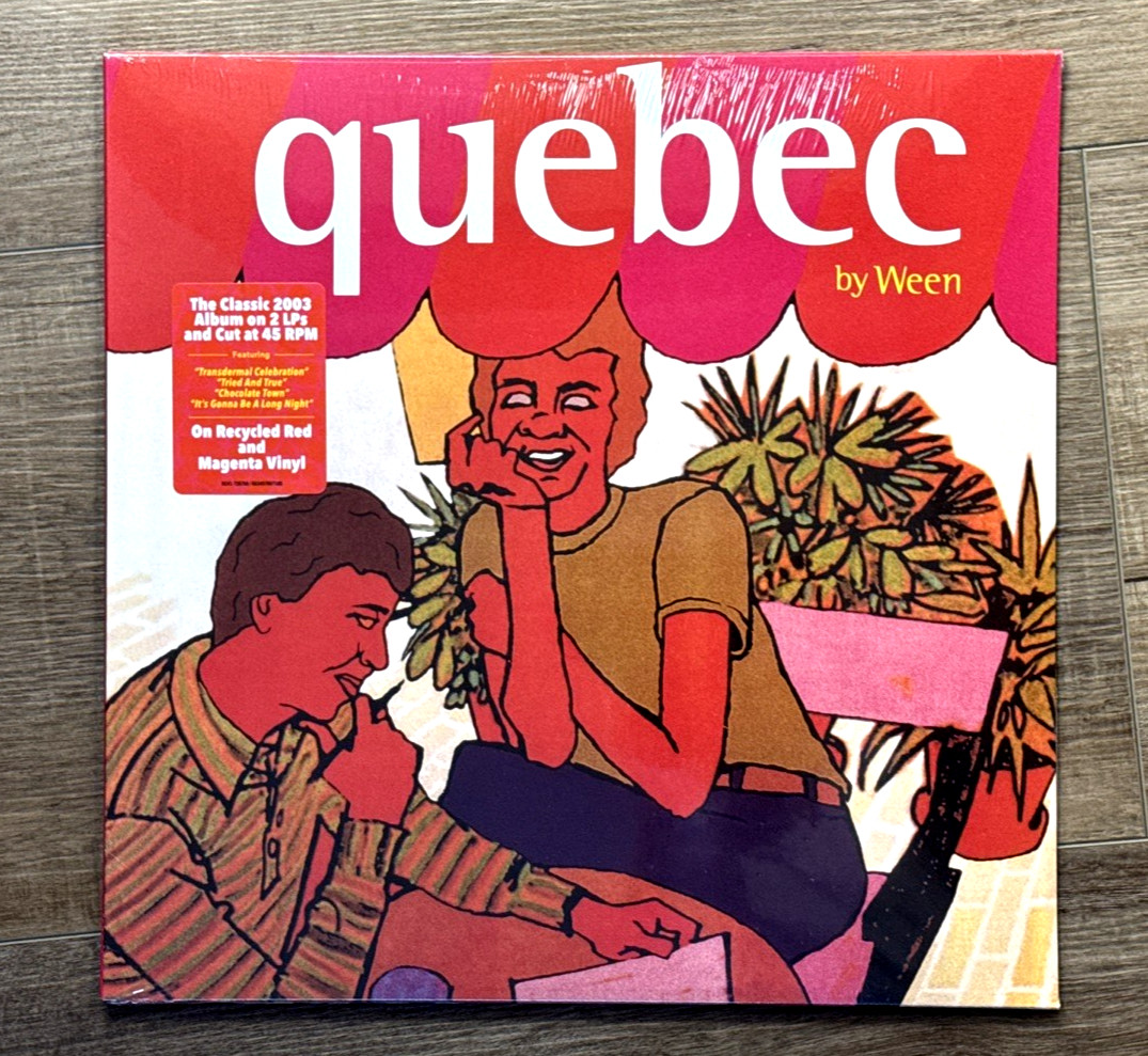 Ween - Quebec | 2xLP Brand New Sealed Mint 2026 Reissue Magenta Vinyl