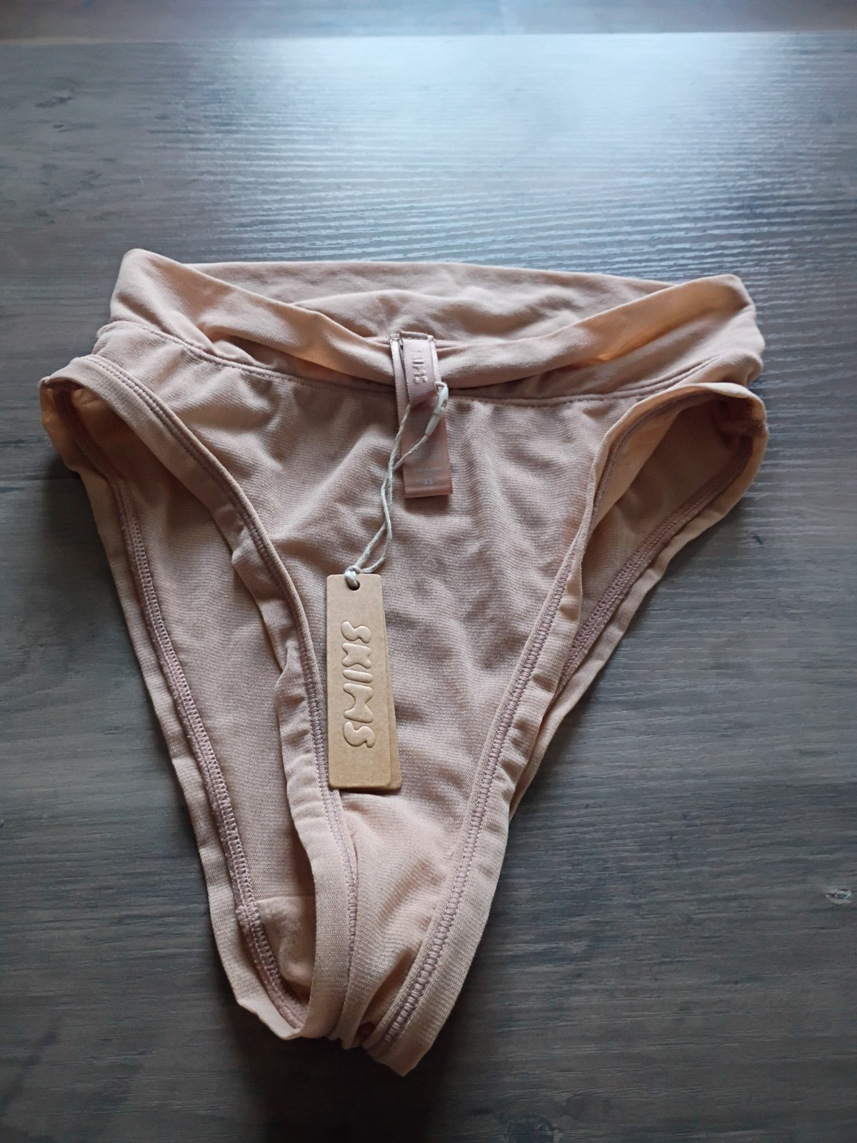 SKIMS Tanga Brief Size Xs In Nude NWT SKIMS Tanga Brief Size Xs In Nude NWT