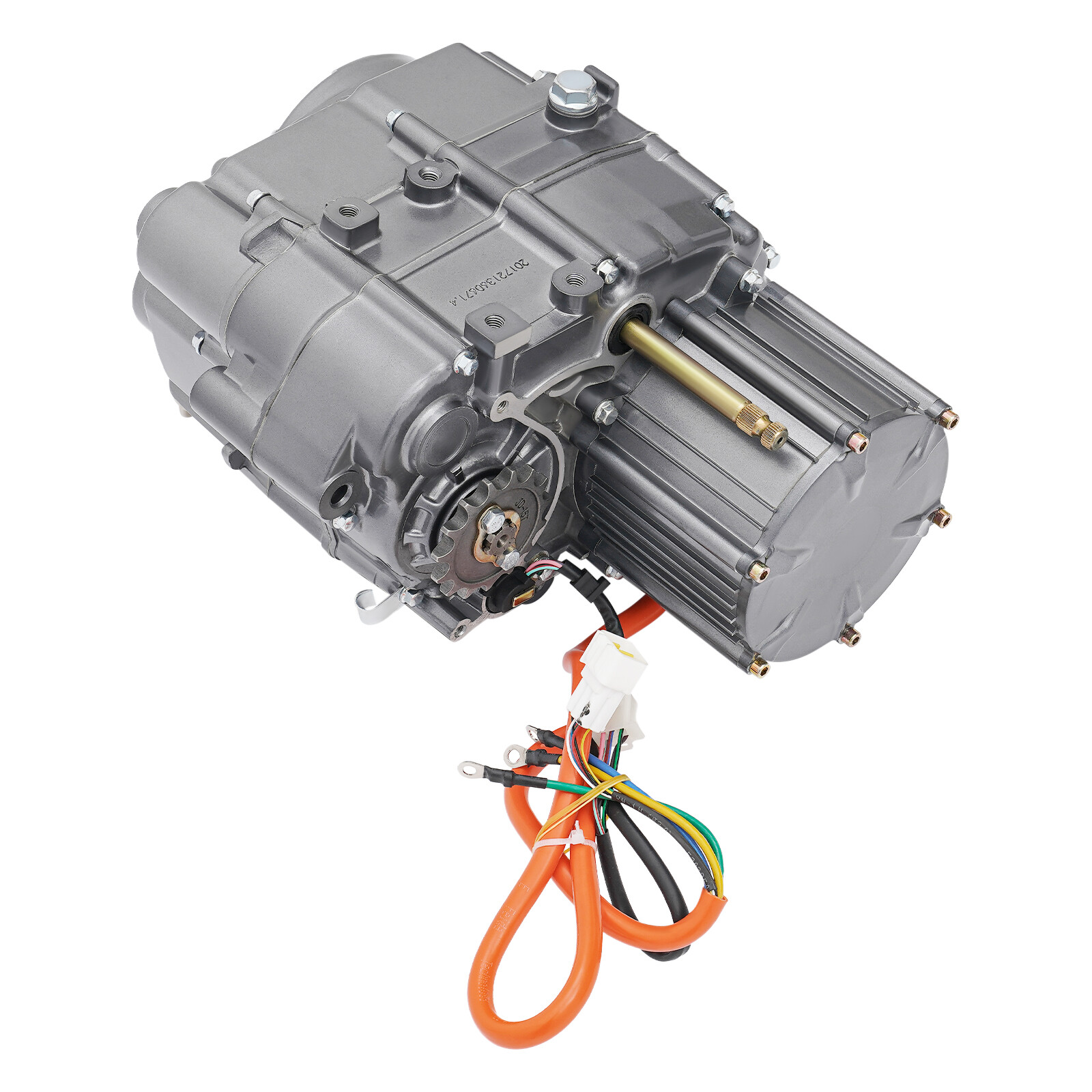 1000 W Electric Motor Kit 60 V Permanent Magnet DC Brushless Motor 120° Phase