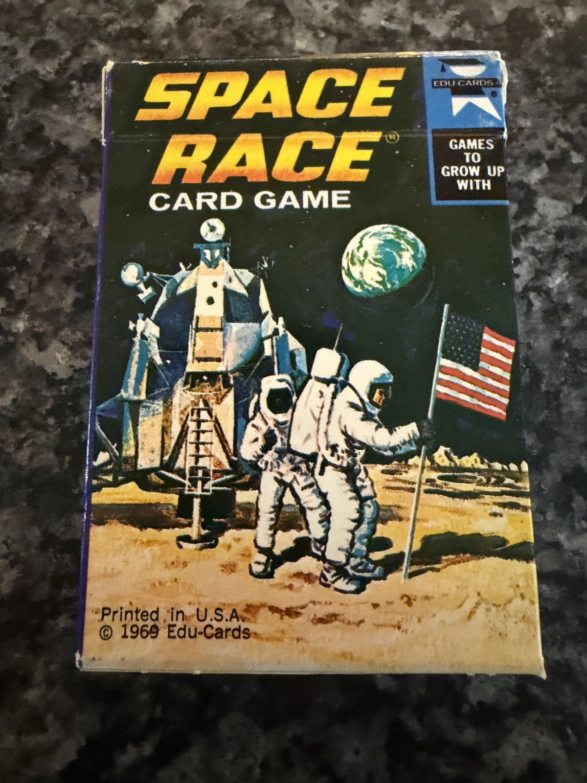 Vintage, 1969, Space Race Card Game by Edu-Cards. Great Condition. Fun Game. Vintage, 1969, Space Race Card Game by Edu-Cards. Great Condition. Fun Game.