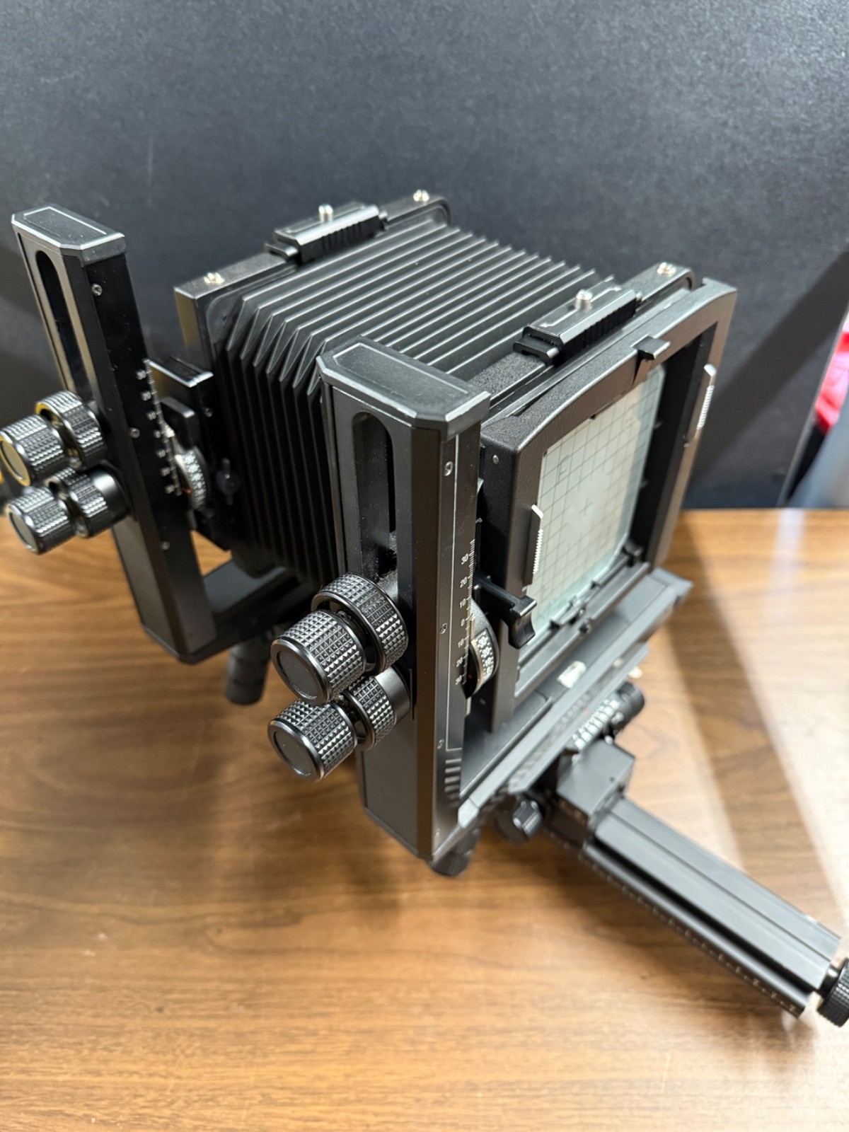 Cambo Master PC 4x5 Monorail View Camera w/ case, bag bellows and 4 lens boards
