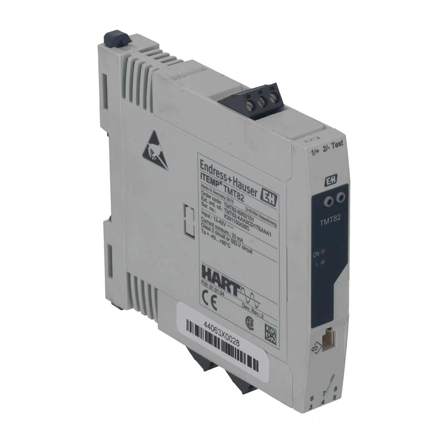 Endress+Hauser TMT82 Used UMP