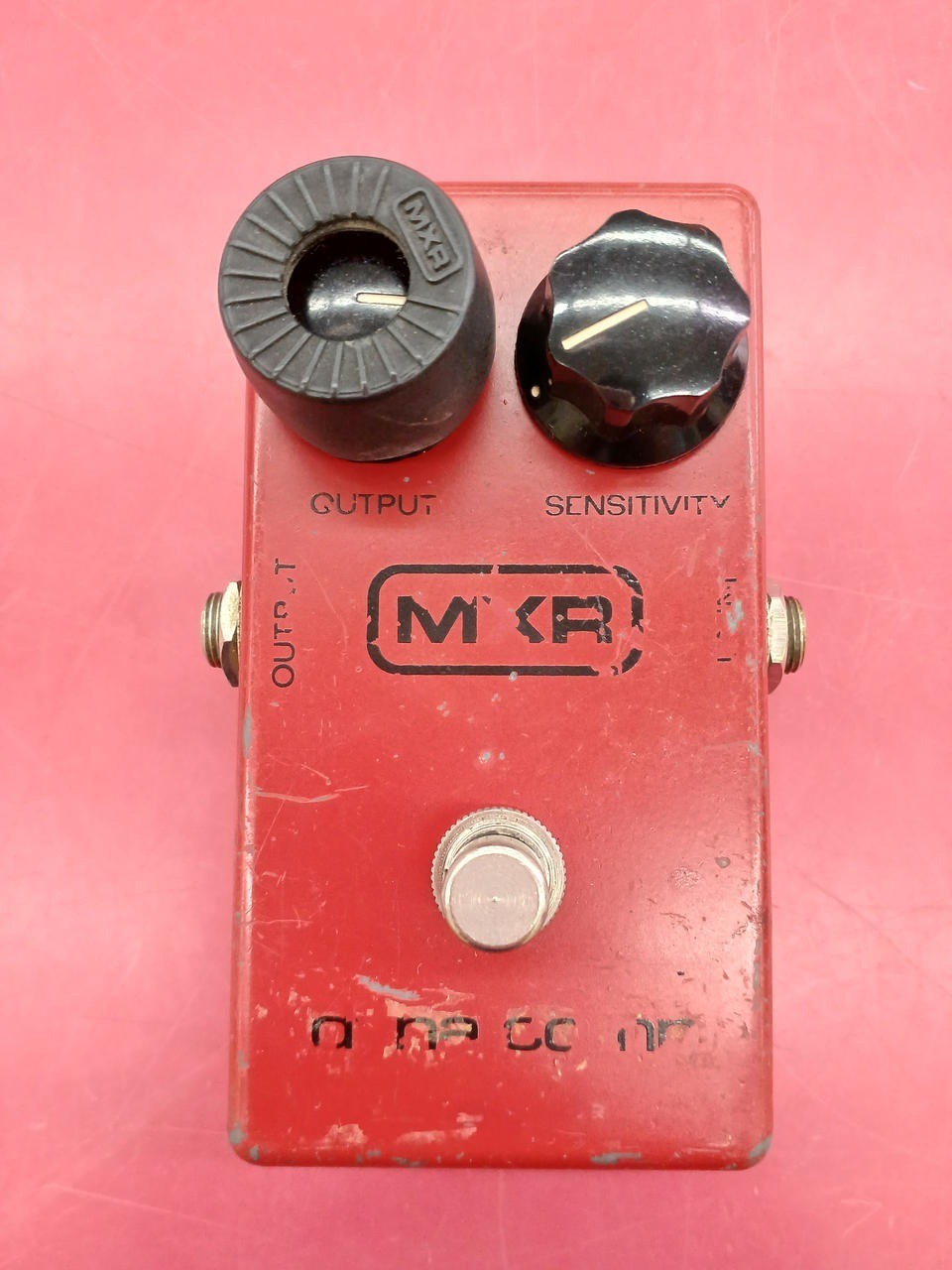 Vintage 1978-79 MXR Dyna Comp Compressor Pedal Block Logo Battery Only Vintage 1978-79 MXR Dyna Comp Compressor Pedal Block Logo Battery Only
