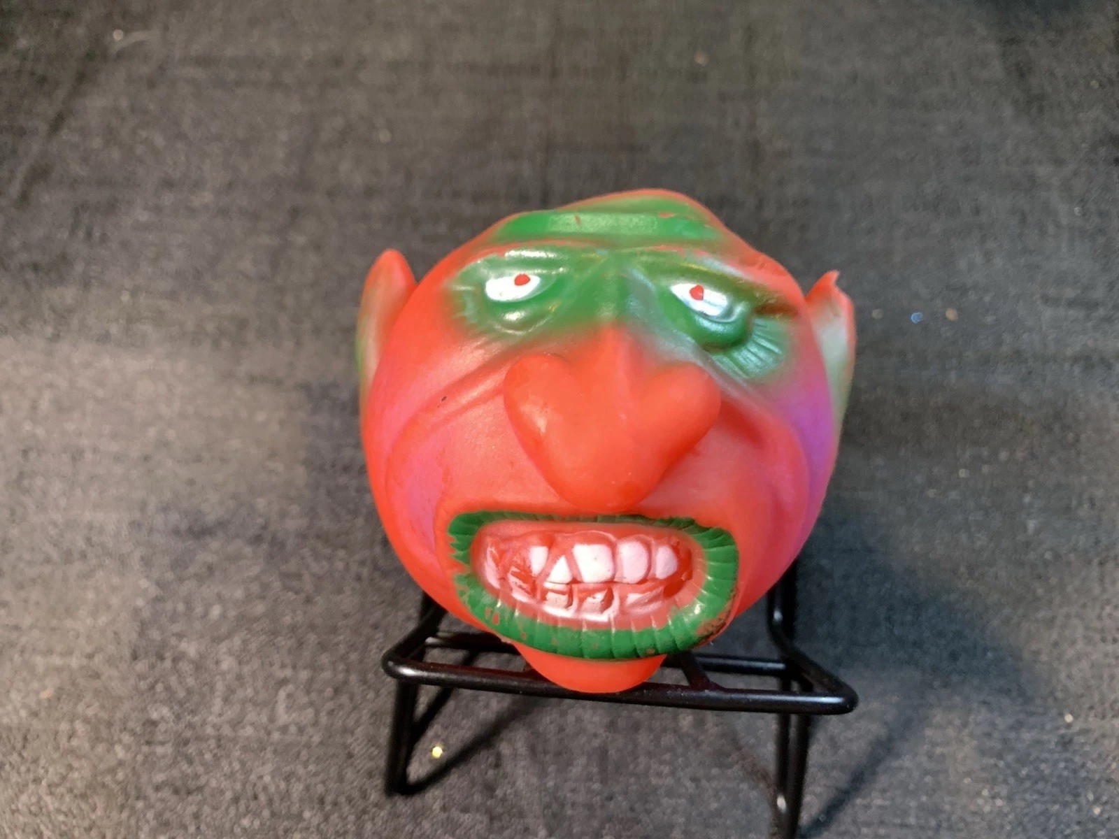 Vintage Crazy Balls Mad Manny Red Devil Rubber Ball by Emson Madballs KO 1980\'s Vintage Crazy Balls Mad Manny Red Devil Rubber Ball by Emson Madballs KO 1980\'s