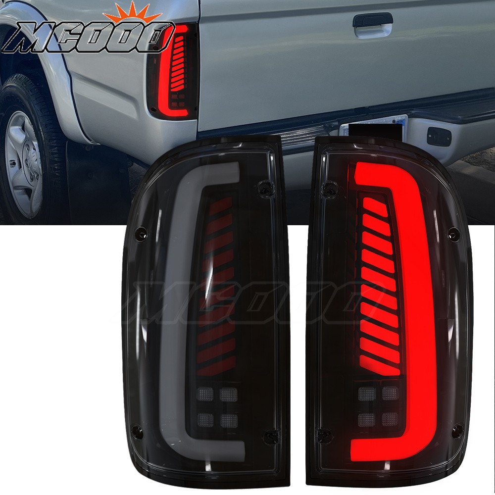 Pair Sequential LED Tail Lights For 1995-2000 Toyota Tacoma w Start-up Animation Pair Sequential LED Tail Lights For 1995-2000 Toyota Tacoma w Start-up Animation