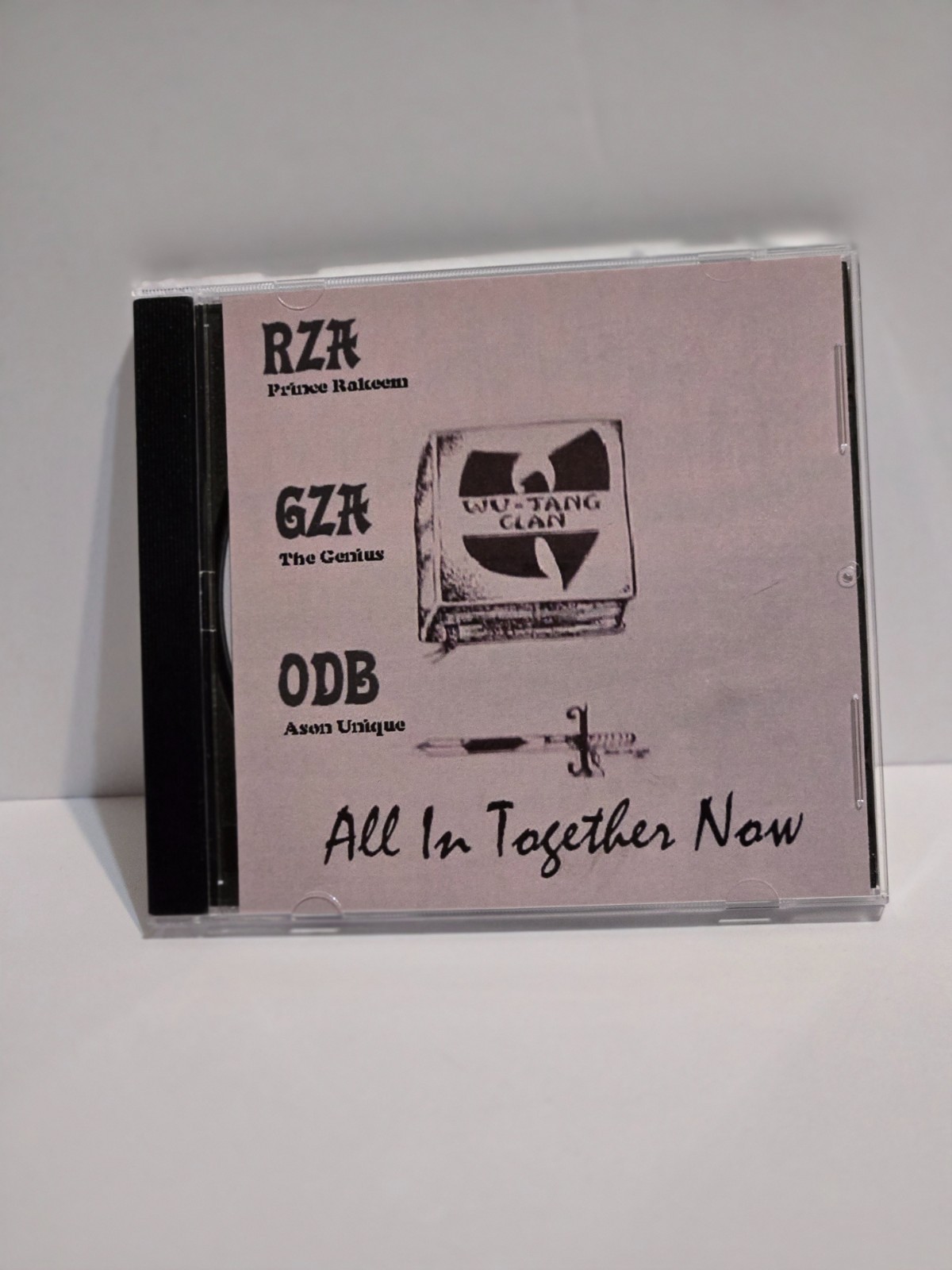 Wu-Tang Clan \'All In Together Now\' CD RZA GZA Ol Dirty ODB rare demo CD Wu-Tang Clan \'All In Together Now\' CD RZA GZA Ol Dirty ODB rare demo CD