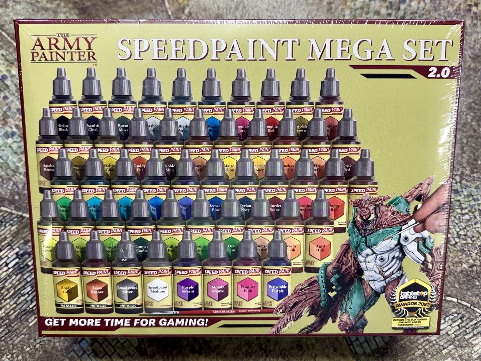 Army Painter Speedpaint Mega Set 2.0 Miniature Paint Kit NIB WP8057